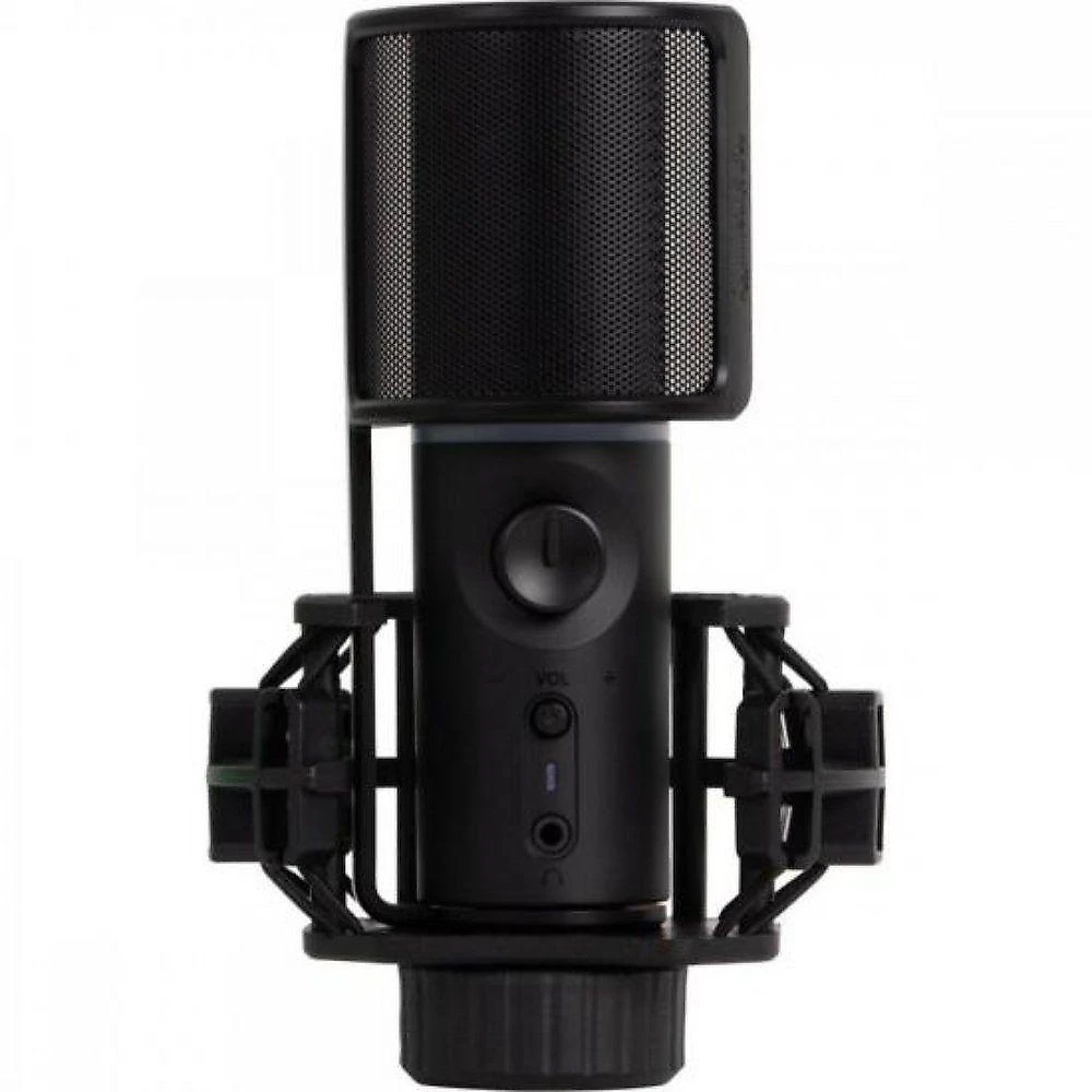 Microfone Gamer Streamplify Mic Tripod USB 2.0 e Jack 3,5mm Preto