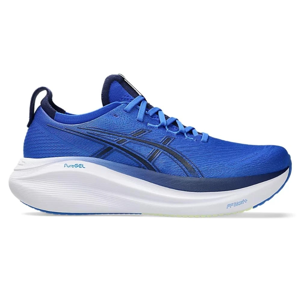Miniatura Tênis Asics Gel-Nimbus 27 Masculino AZUL/PRETO - 38