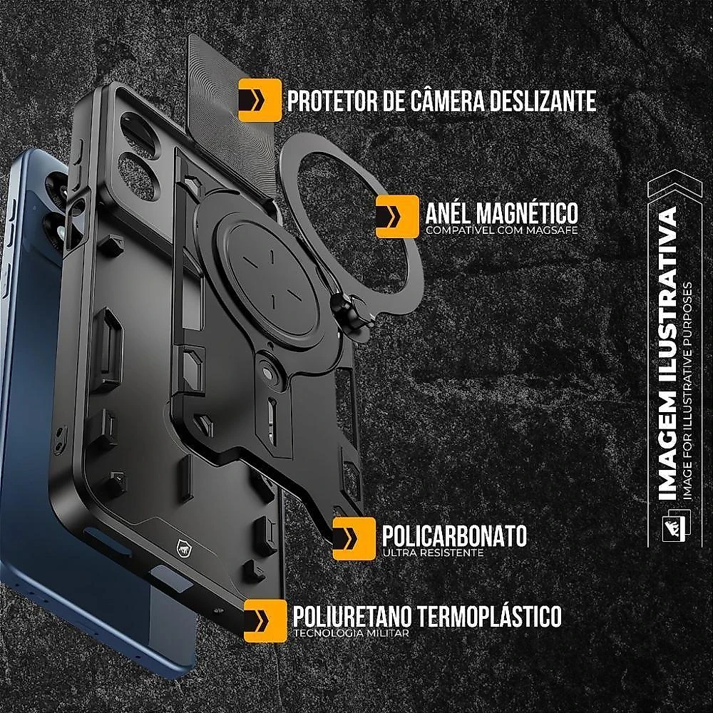 Capa Para Motorola Moto G34 - Discovery - Gshield