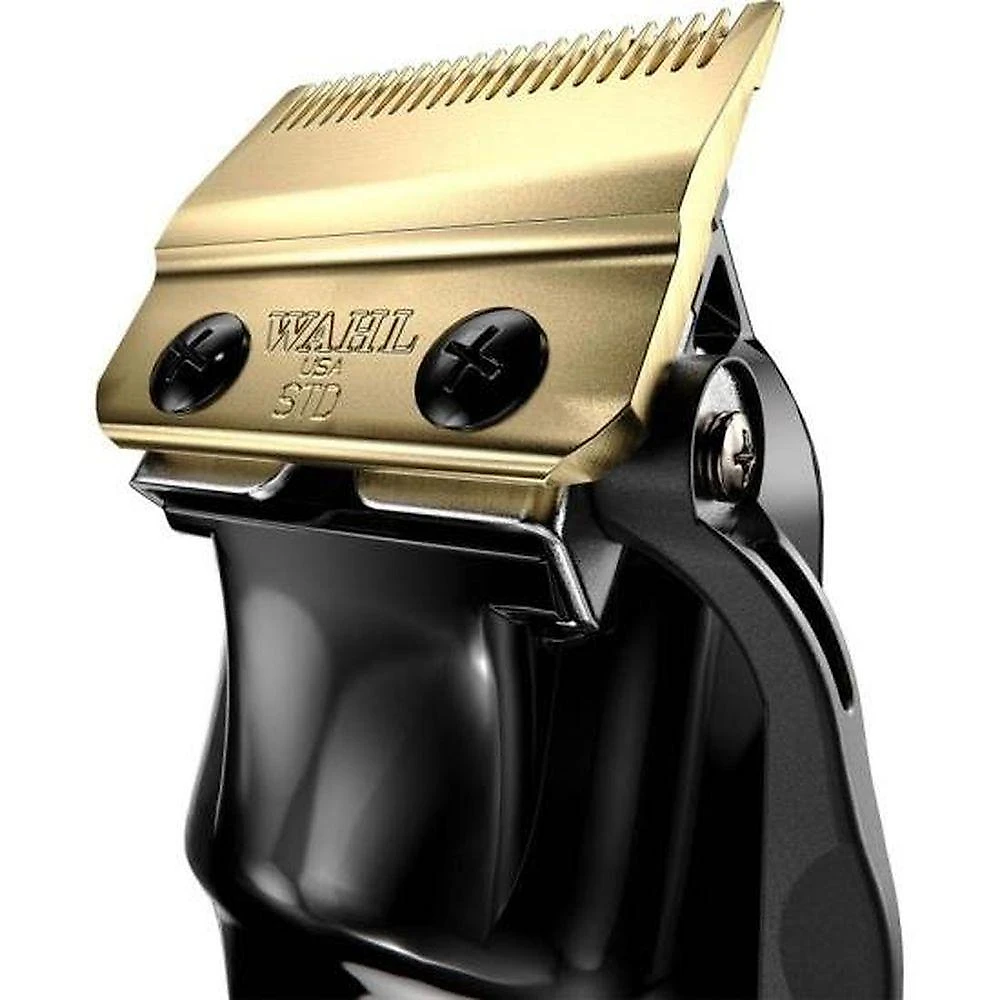 Máquina de Corte de Cabelo Wahl Magic Clip Cordless Black Profissional Bateria Recarregável Preto