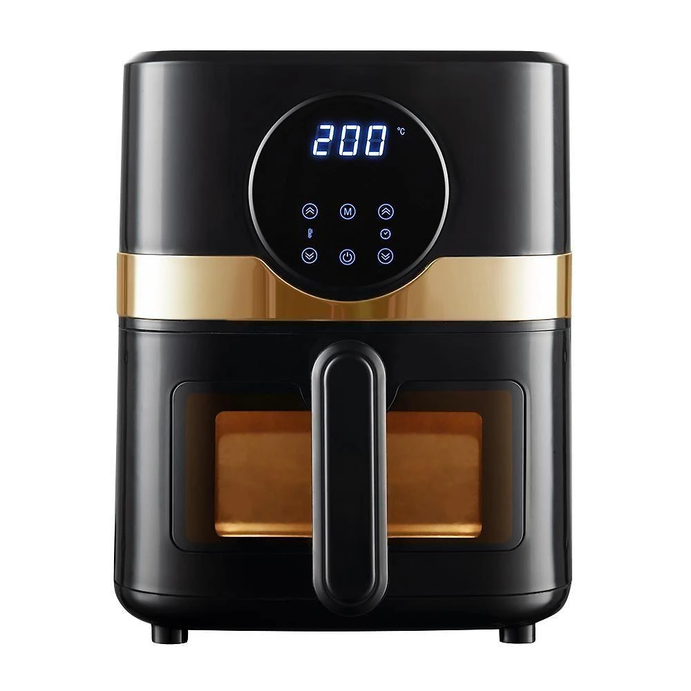 Air Fryer Fritadeira sem Óleo Digital AFEX03LJ43-BG2 4,3L 1300W Preto e Dourada 220V