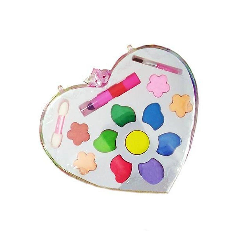 Estojo Maquiagem Infantil Crianças Coração Paleta 11 Nº3