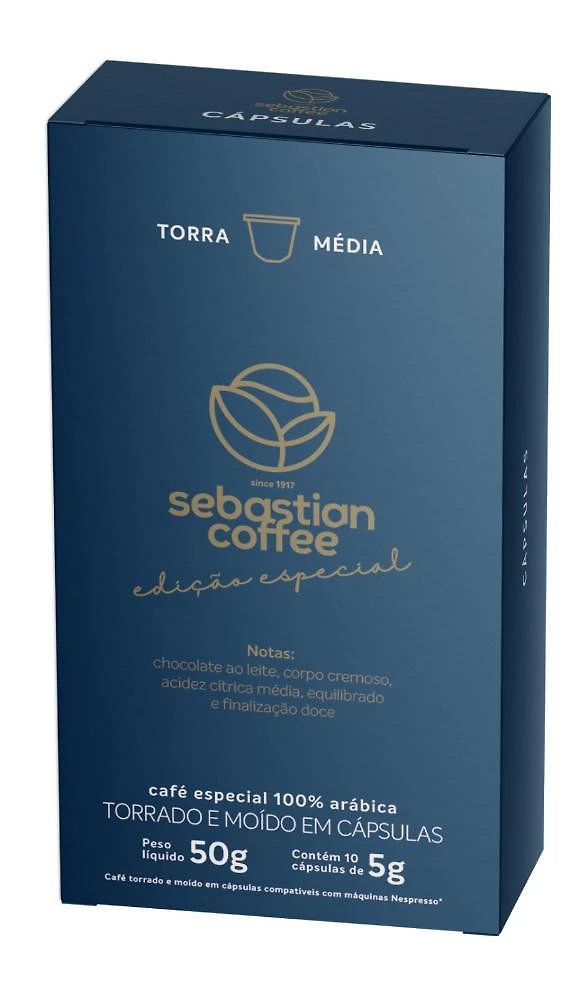 Café especial em cápsulas - sebastian coffee - kit degustação
