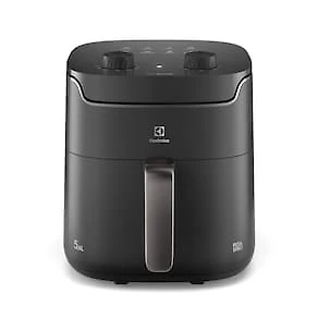 Fritadeira Air Fryer Electrolux EAF40 Rita Lobo 5,6L Efficient 1400W Antiaderente Desligamento Automático Econômica Cinza