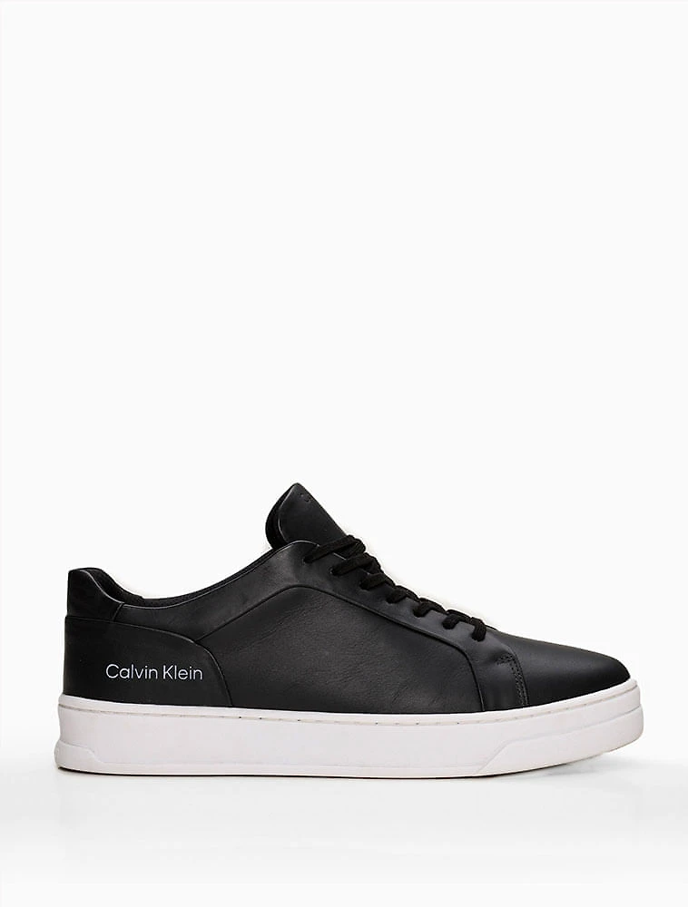 Tênis Couro Calvin Klein - Preto