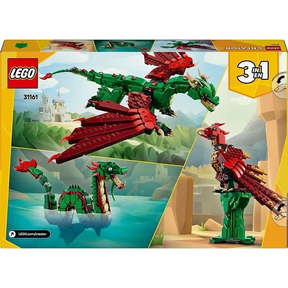 Lego Creator Dragão Medieval - 715 Peças 31161