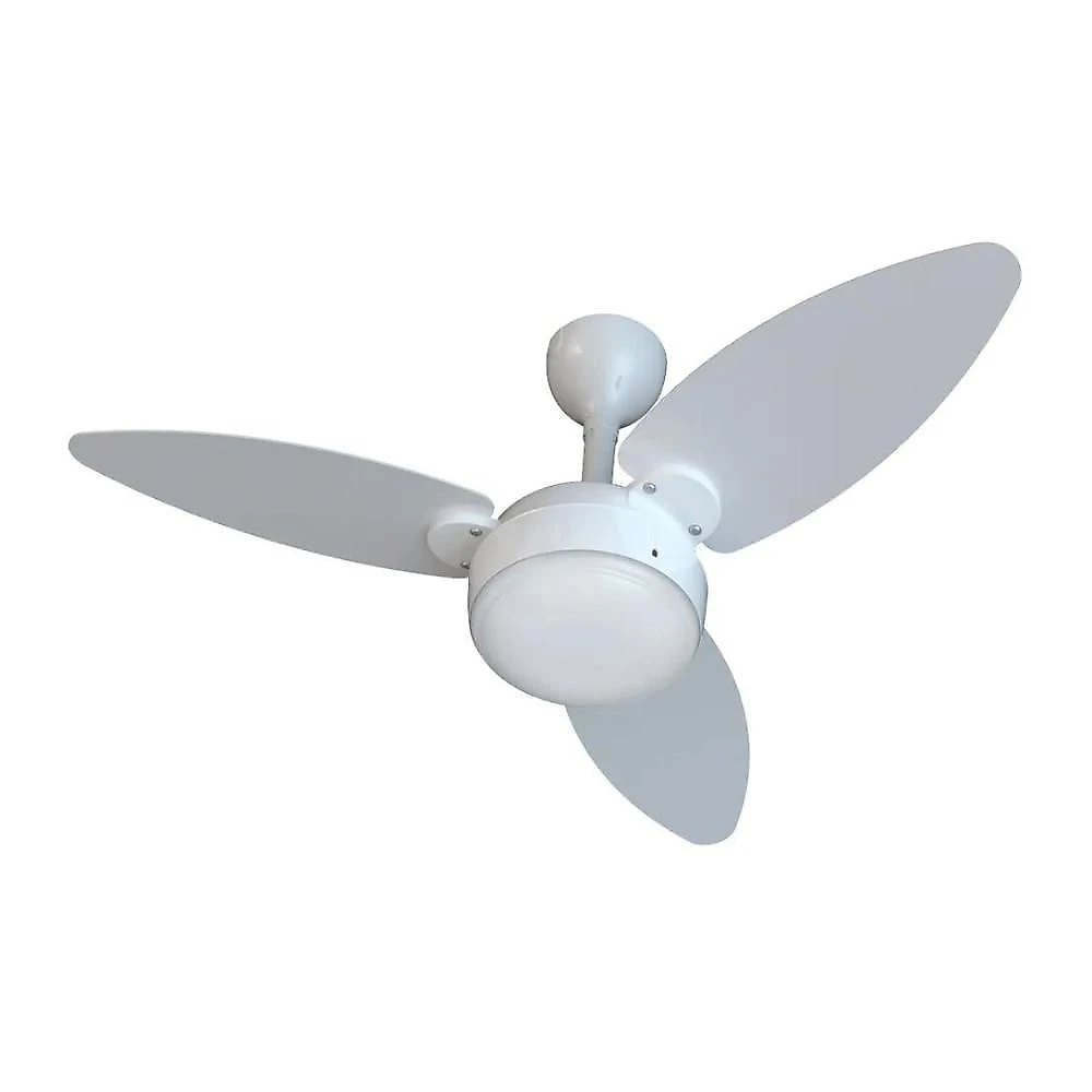 Ventilador De Teto Ventisol Elluz Inverter Controle Remoto Branco Com Cinza Bivolt