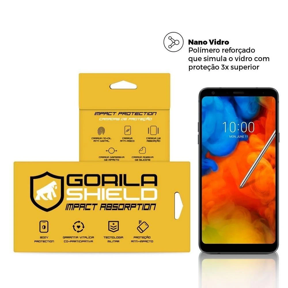 Película De Nano Vidro Para Lg K12 Plus - Gorila Shield