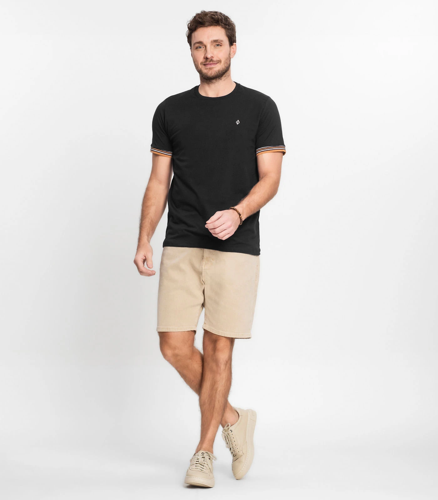 Miniatura Camiseta Básica Masculina Diametro Preto G