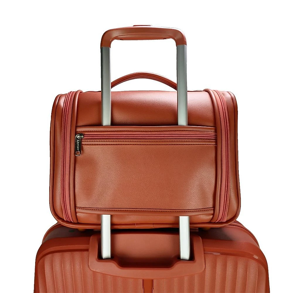 Frasqueira de viagem lansay noblesse - coral