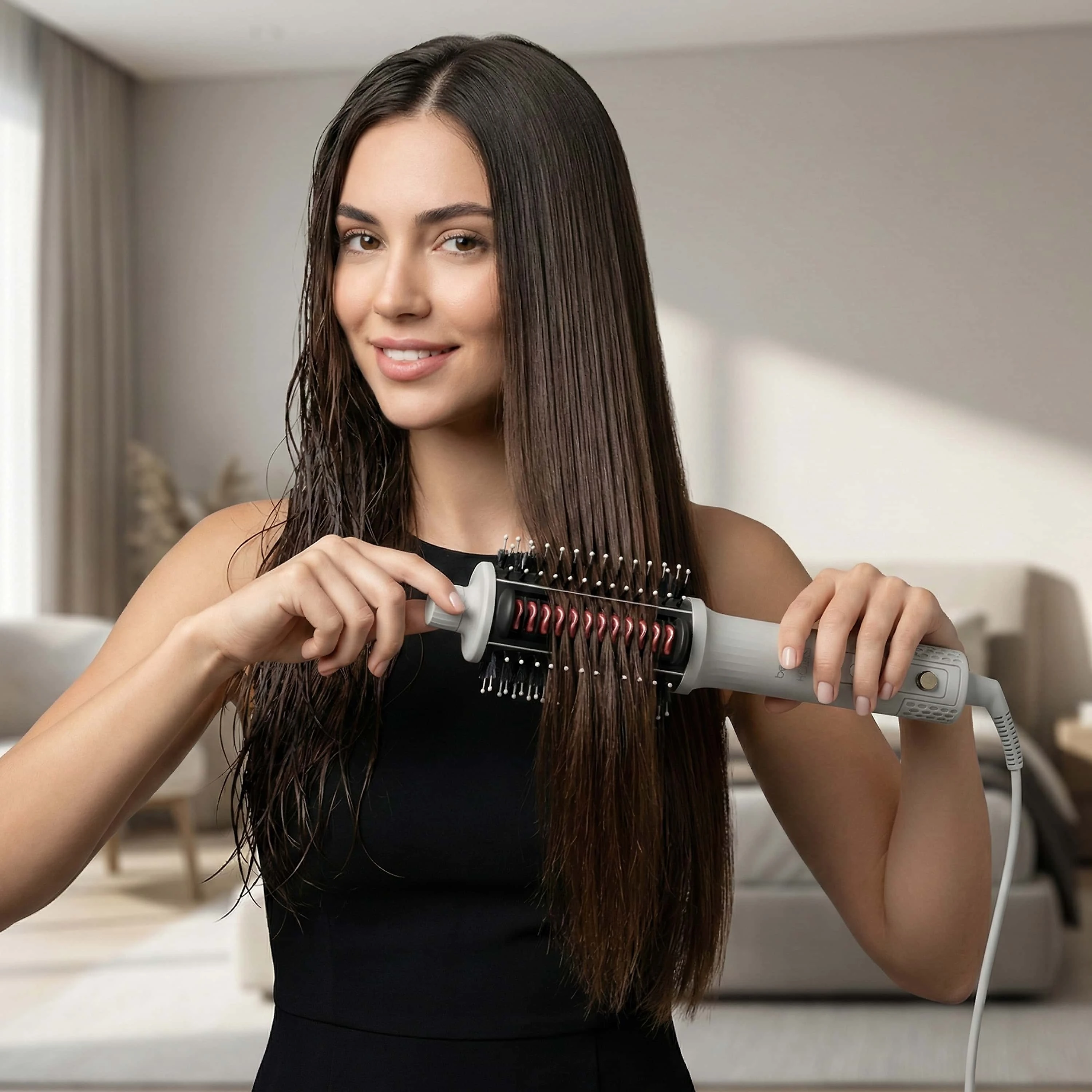 Escova Hot Brush 4 em 1 be emotion Polishop | 127V