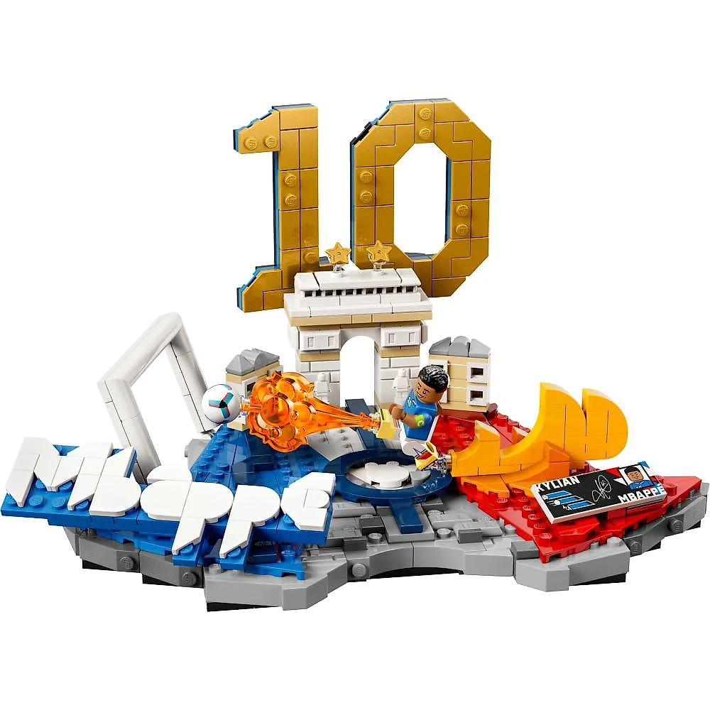 Lego® editions - destaques do futebol - kylian mbappé colorido