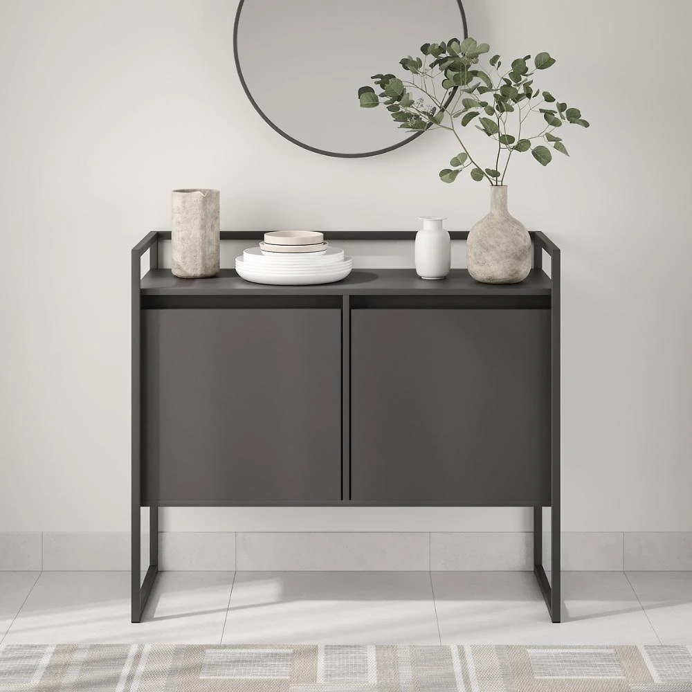 Buffet Industrial Para Sala Irlanda Preto