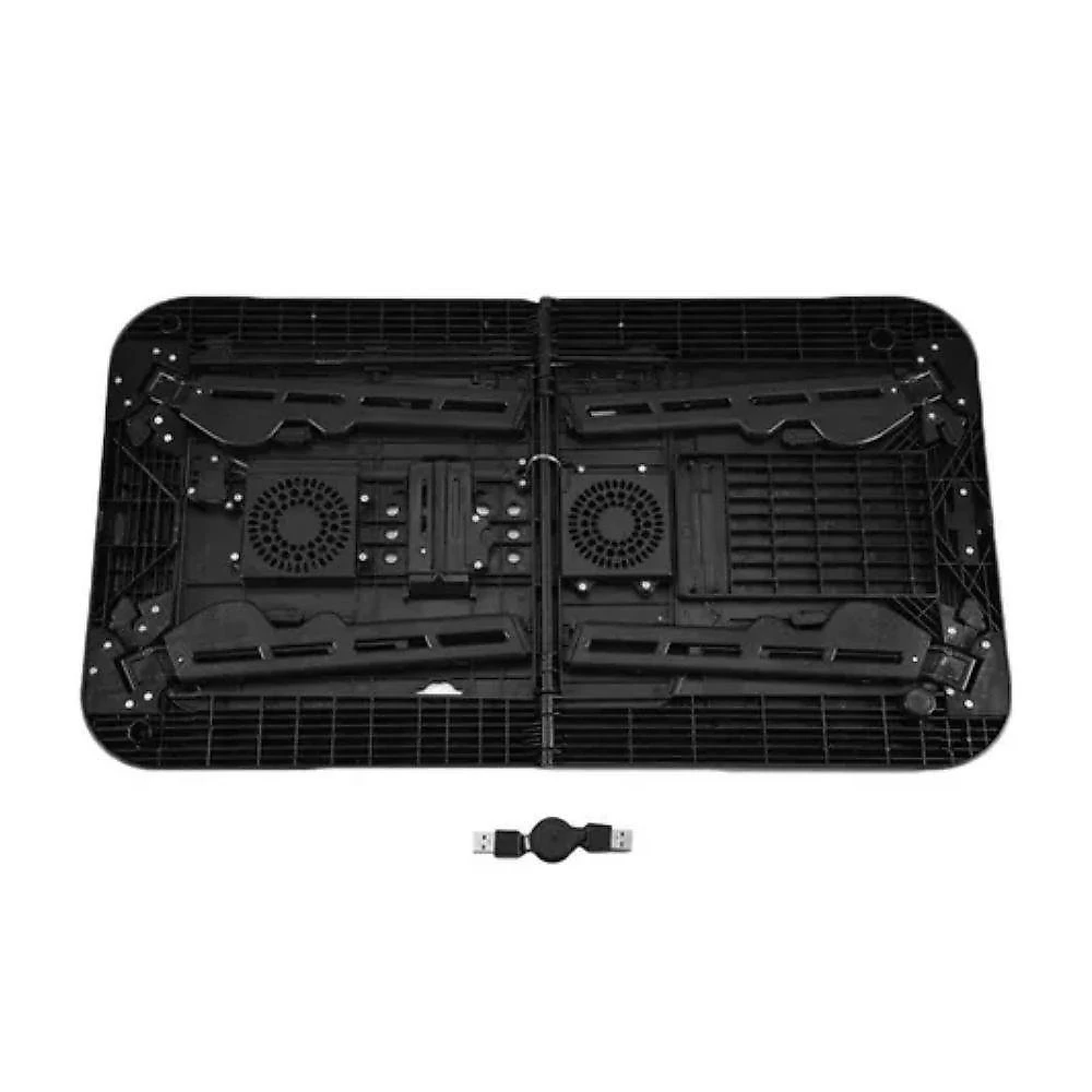 Mesa Notebook Apoio Refrigerador 2 Coolers Ventilador Touch Suporte Base Refrigerada Cama Sofa Ergonomica Dobravel Artic