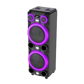 Miniatura Torre de Som Pulse SP518 2000W RMS Bluetooth TWS LED Duplo Bivolt