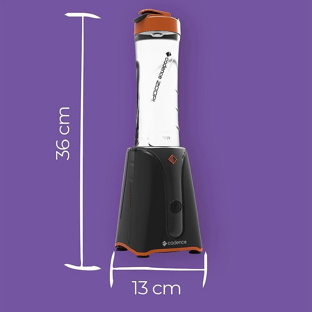 Blender cadence zoop contrast bld701 1 velocidade 600w preto com jarras squeeze 0,5l 220v