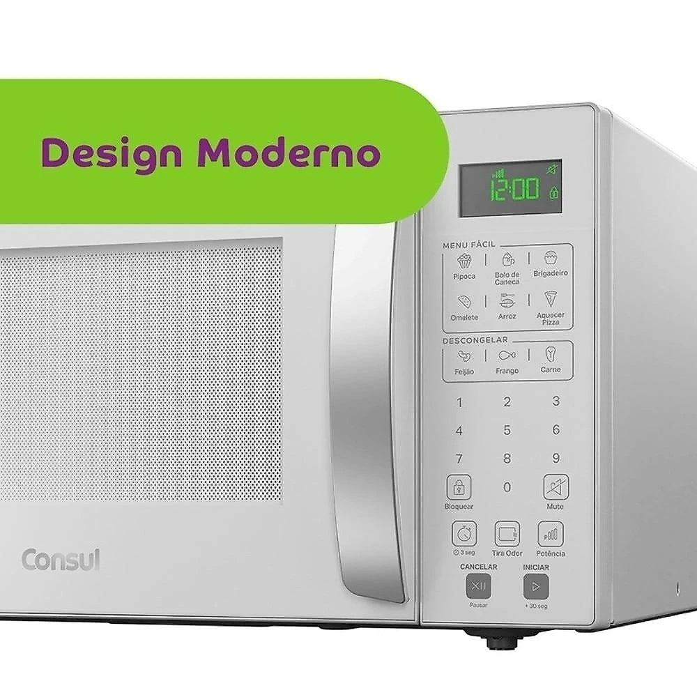 Micro-ondas Consul CMS46AB, 32 Litros, Branco  110 Volts