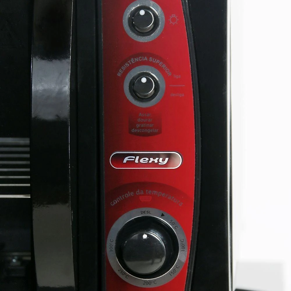 Forno Elétrico Flexy Black Easy Clean Layr 220V