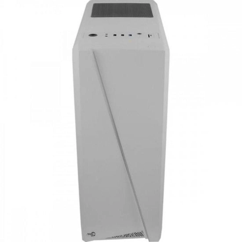 Gabinete Gamer Aerocool Cylon Branco Rgb Lateral Acrílico