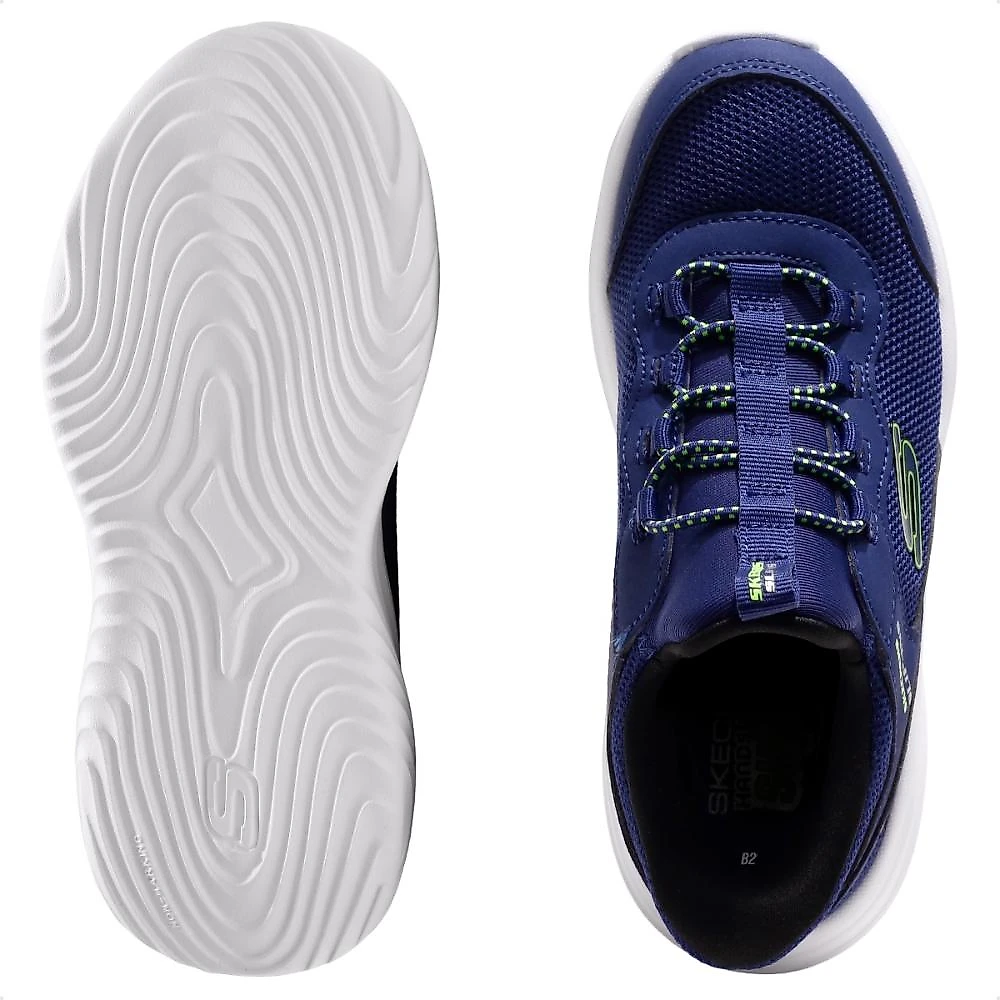 Tênis Skechers Bounder Pro Infantil Azul Marinho - 27