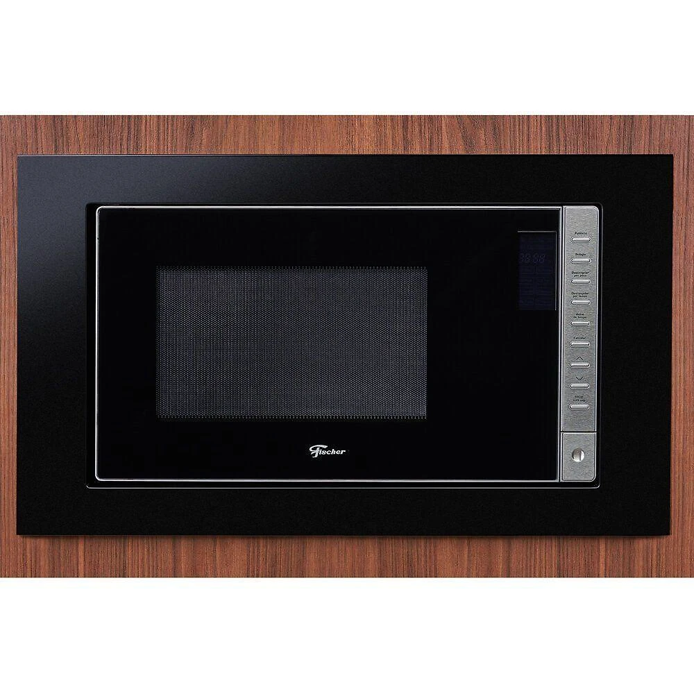 Micro-ondas De Embutir 25 Litros Fit Line Fischer Preto 220V