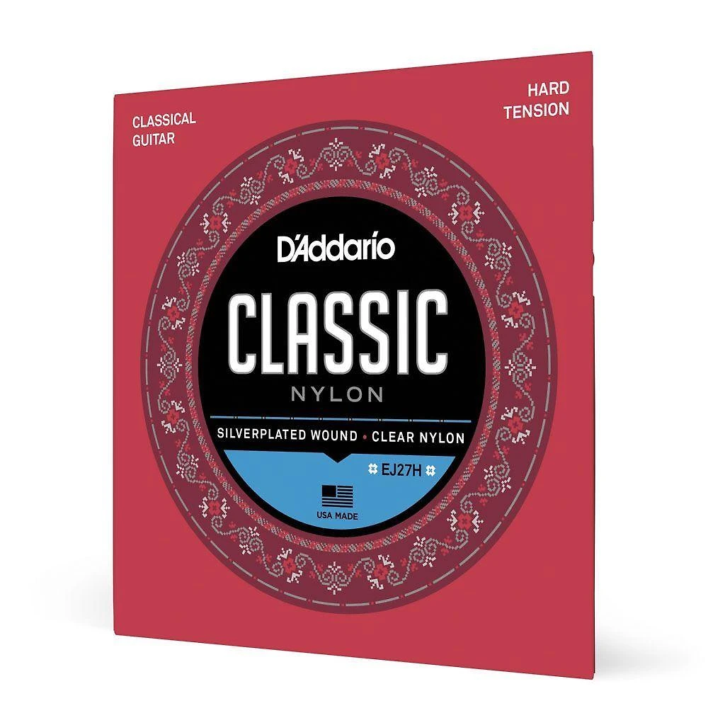 Encordoamento Violão Nylon EJ27H Tensão Pesada Student D'Addario