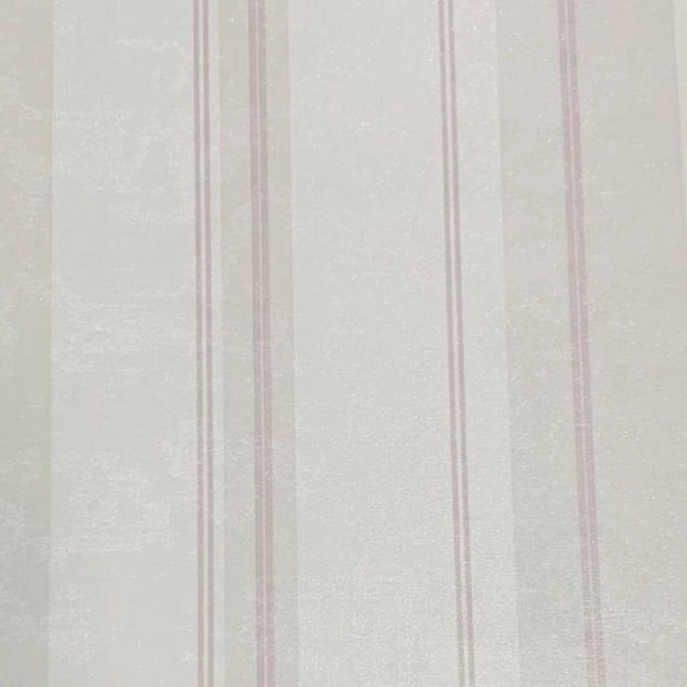 Papel De Parede Santorini Listrado Branco Sn9144