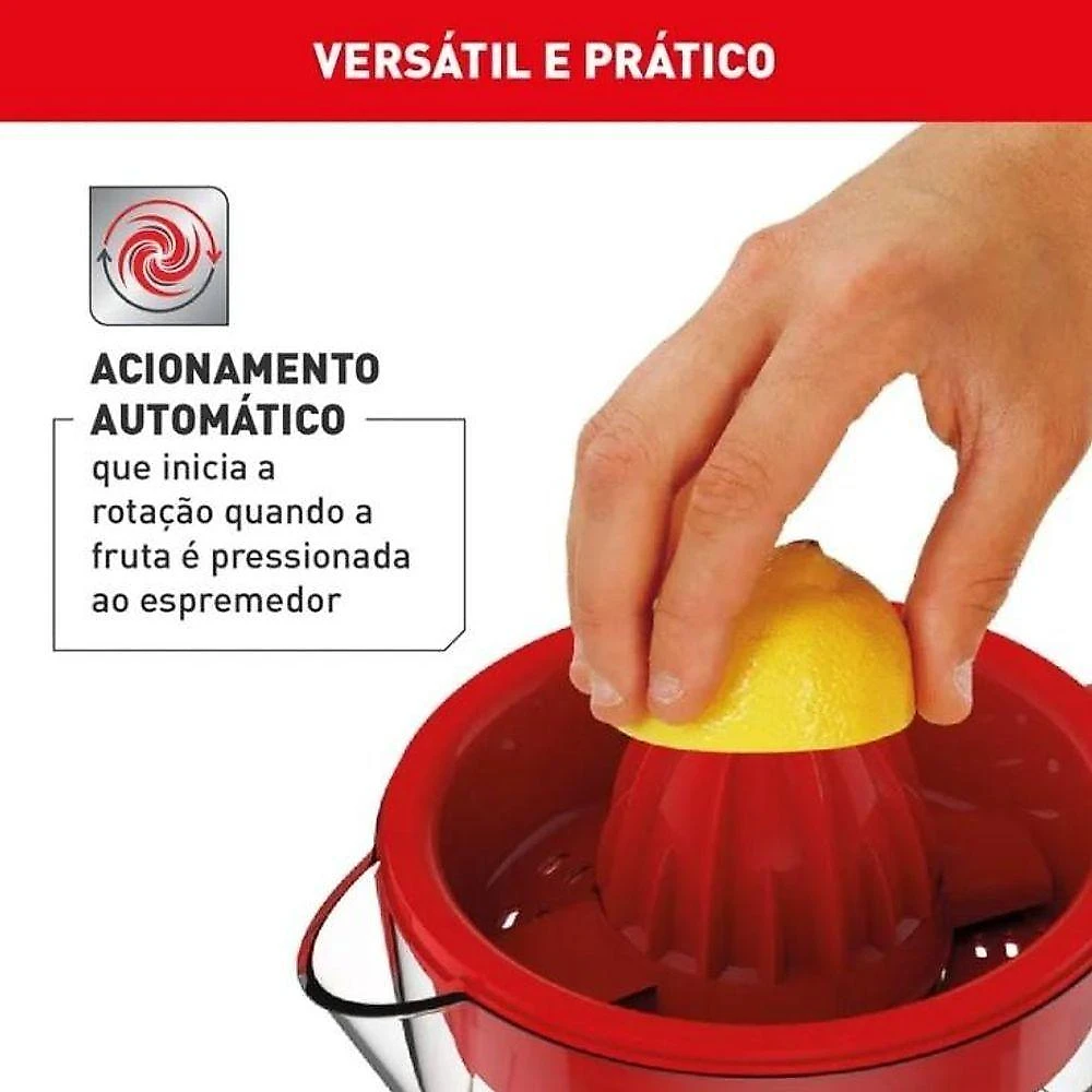 Espremedor de Frutas Suco Express CP32 com Filtro Regulável Vermelho Arno 0,75L 40W 110V