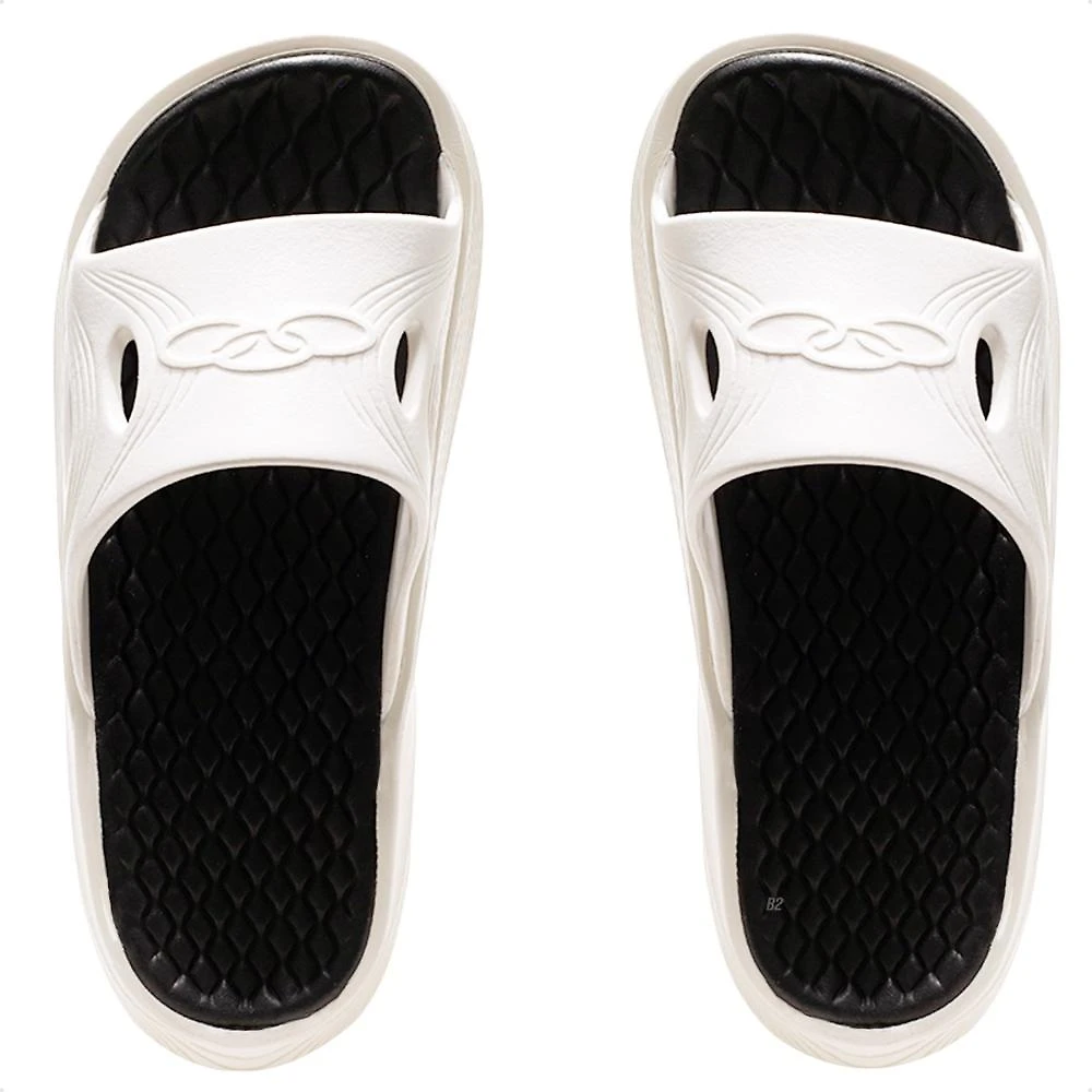 Chinelo Olympikus Pós Corre Unissex Bege / Preto - 37/38