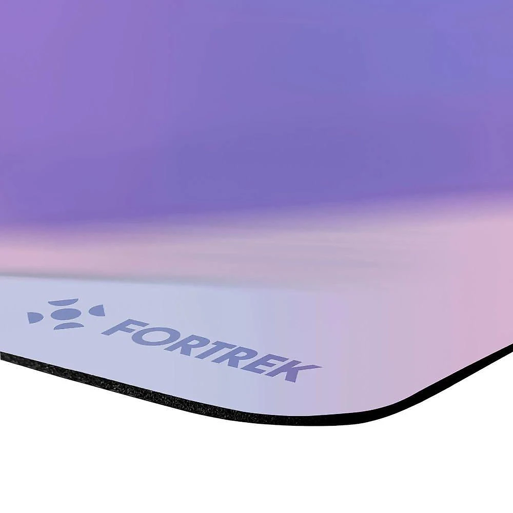 Mousepad Gamer Fortrek Quickglass Pro com Superficie em Fibra de Vidro Speed Branco