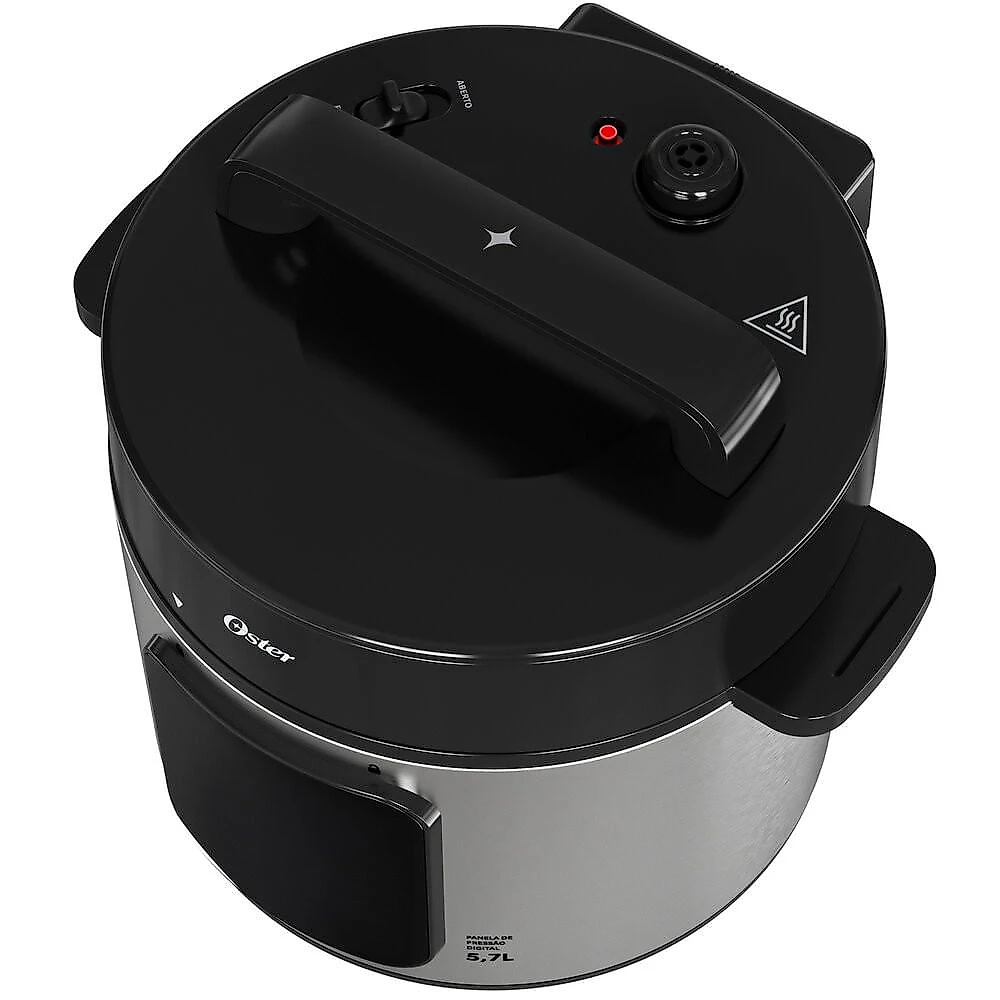 Panela de Pressão Elétrica OPAN930 Digital Multifuncional Oster Cadence Inox - 110V