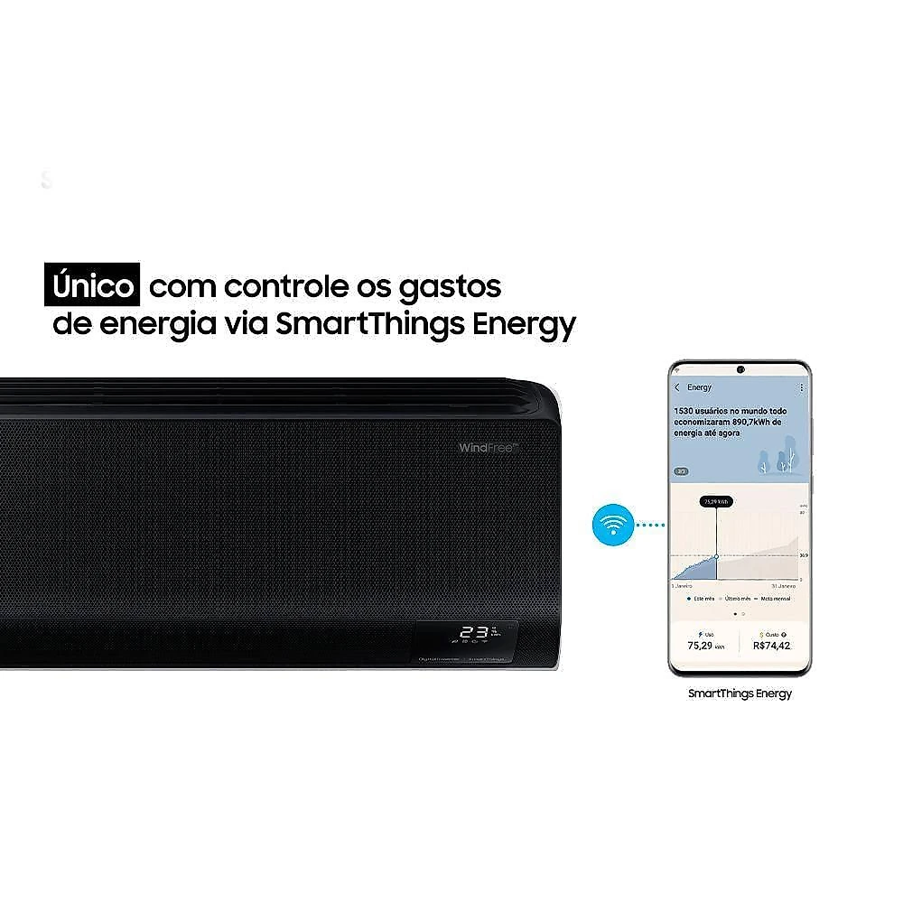 Ar Condicionado Split Inverter Samsung 24.000 Btus Q/F 220v