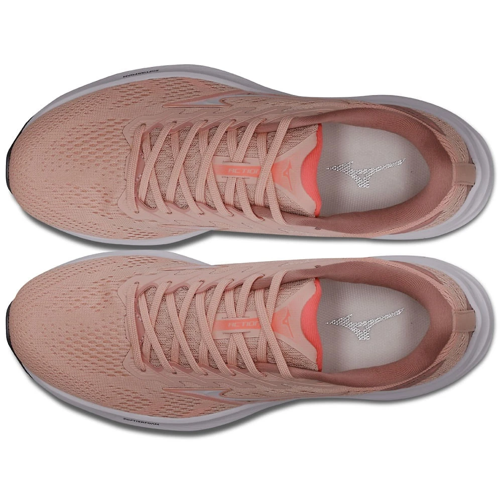 Miniatura Tênis de Corrida Feminino Mizuno Action 4 Rosa - 34
