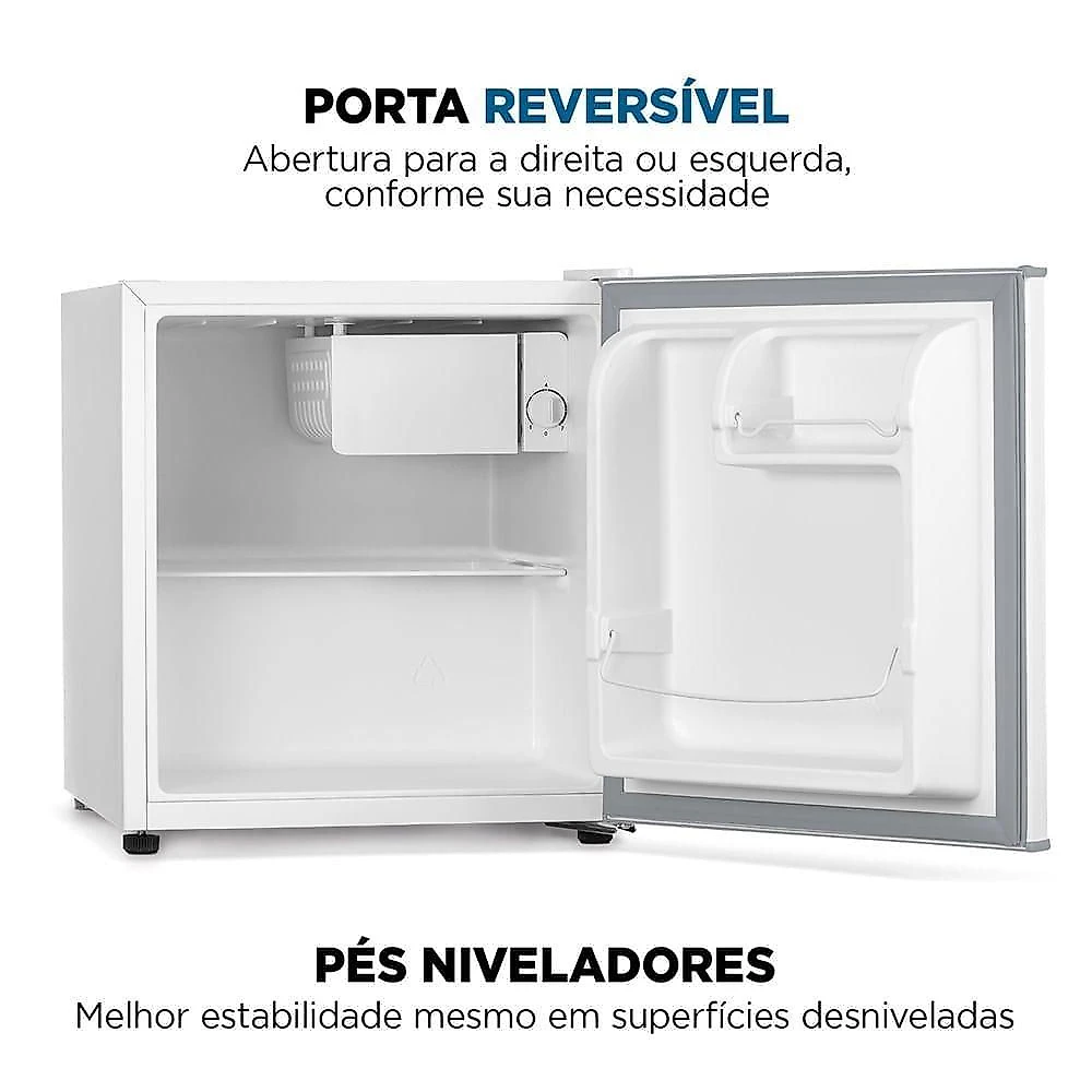 Frigobar Mondial 46L Porta Reversível Branco FGB-01-W50 220V