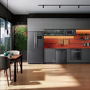 Geladeira Brastemp BRO85MK 559L Frost Free French Door Portas Inox 110V