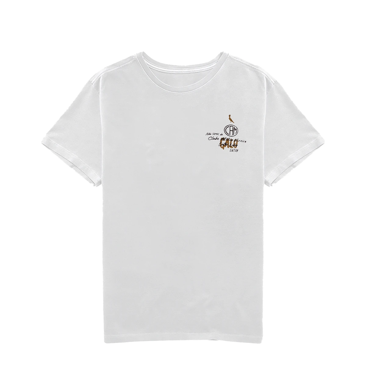 Camiseta Mini Reserva Estampa Galo Branca