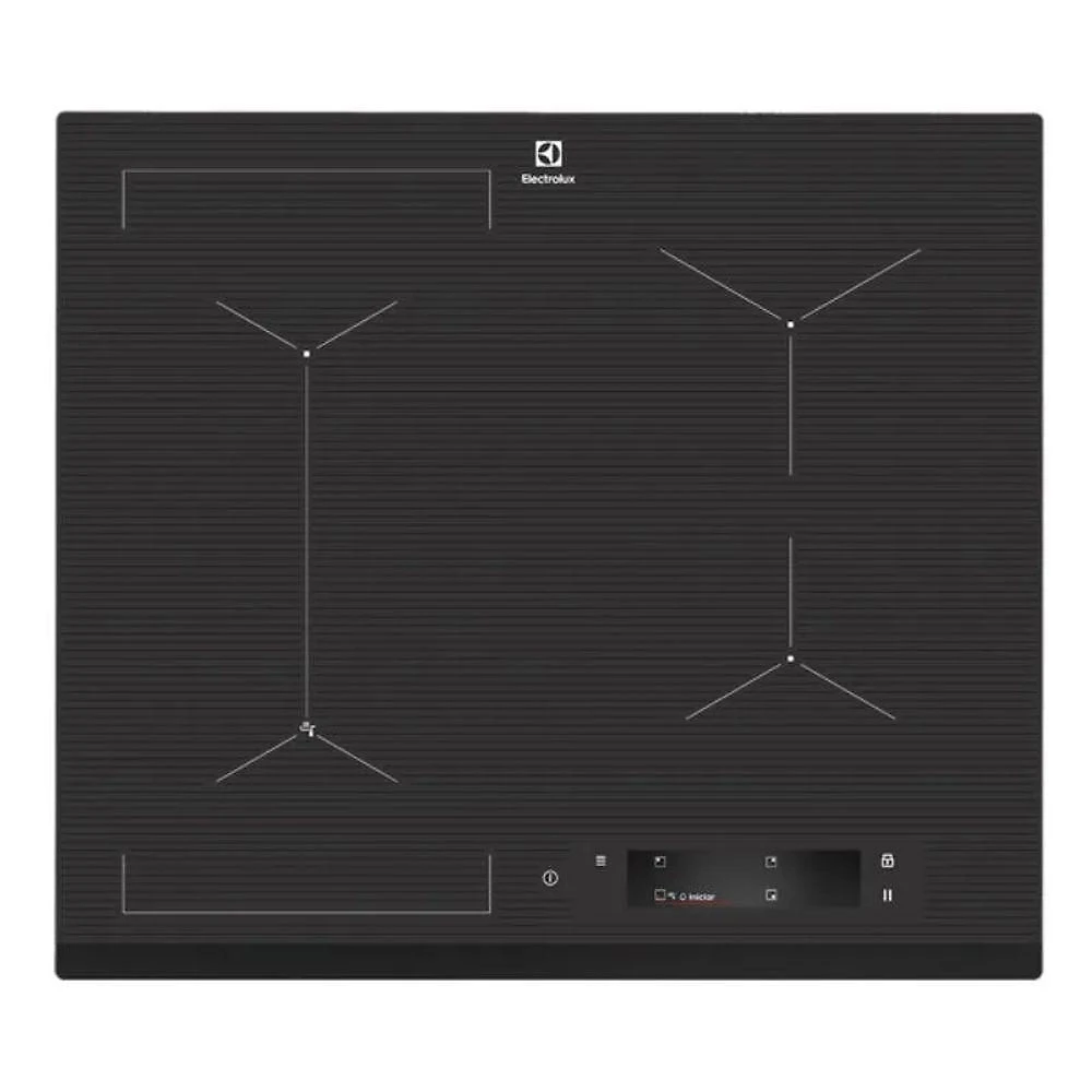 Cooktop 4 Bocas De Indução Electrolux Expert Com Sense Fry E Timer IE6SF 220V