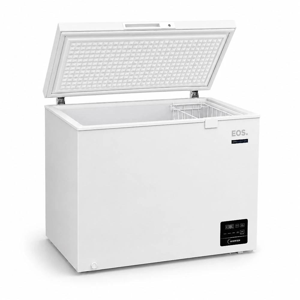 Freezer e Conservador Horizontal EOS 215 Litros Digital Tripla Ação Max Inverter Branco EFH251IDX Bivolt