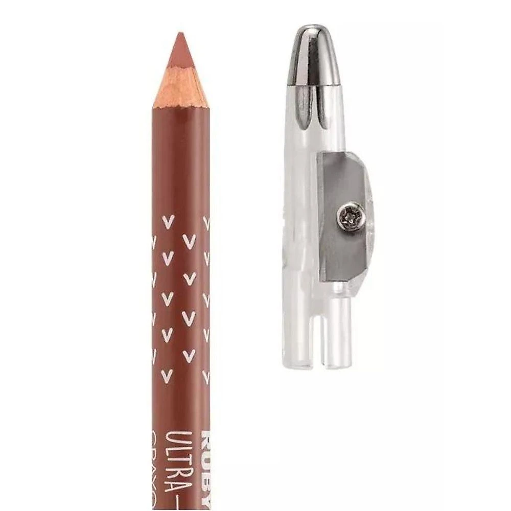 Kit Lápis De Boca Ruby Kisses Liner Red+pale Nude+marsala