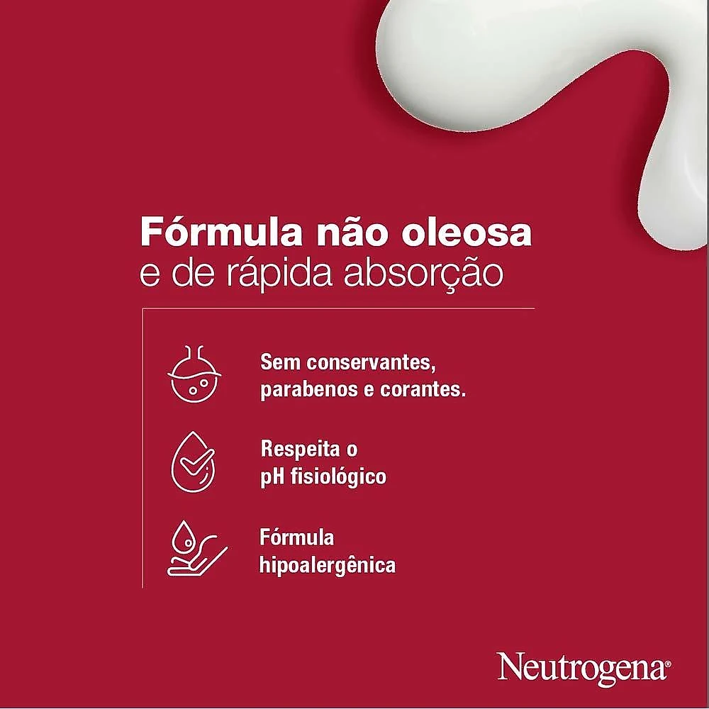 Hidratante corporal intensivo neutrogena norwegian sem fragrância