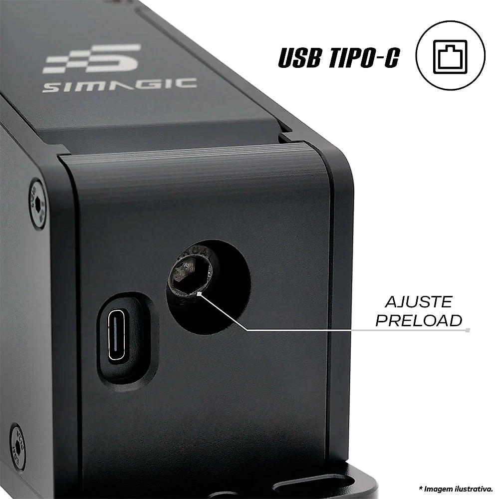 Freio de Mão Simagic TB-1 Bivolt