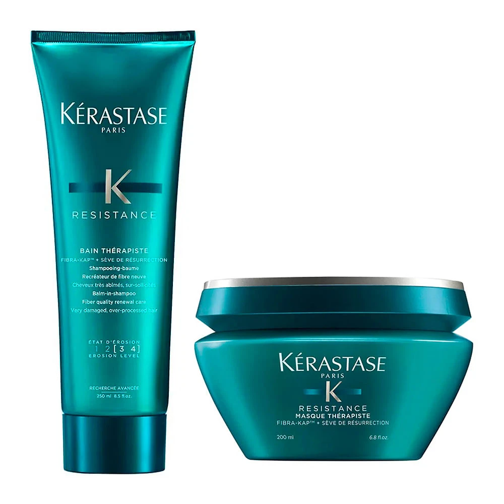Kérastase Résistance Therapiste Kit - Shampoo + Máscara