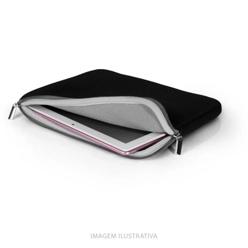 Case para Notebook Bo400 Pct -1 Compatível Até 15,6 com Forro Acolchoado Preto Multi