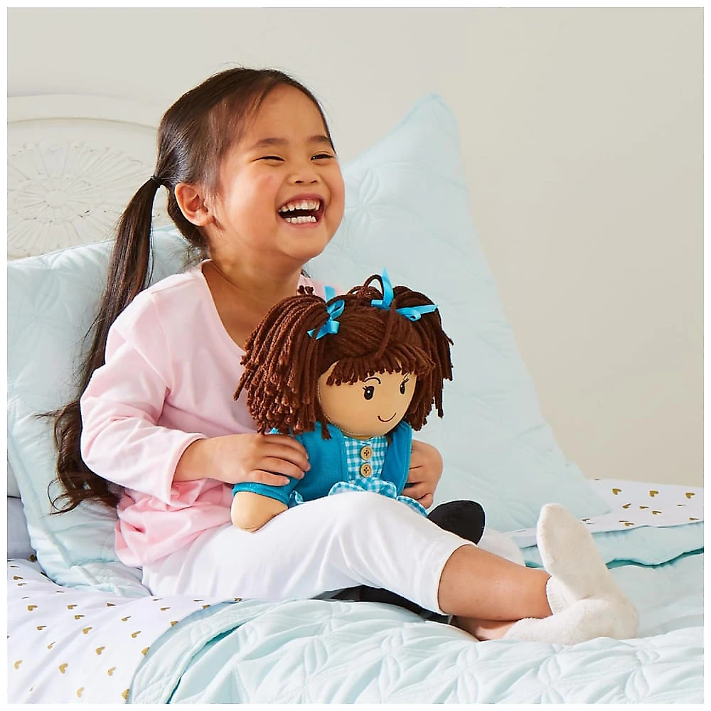 Boneca MiniMe Personalizada para Meninas - Cabelos Pretos - Lets Make Memories