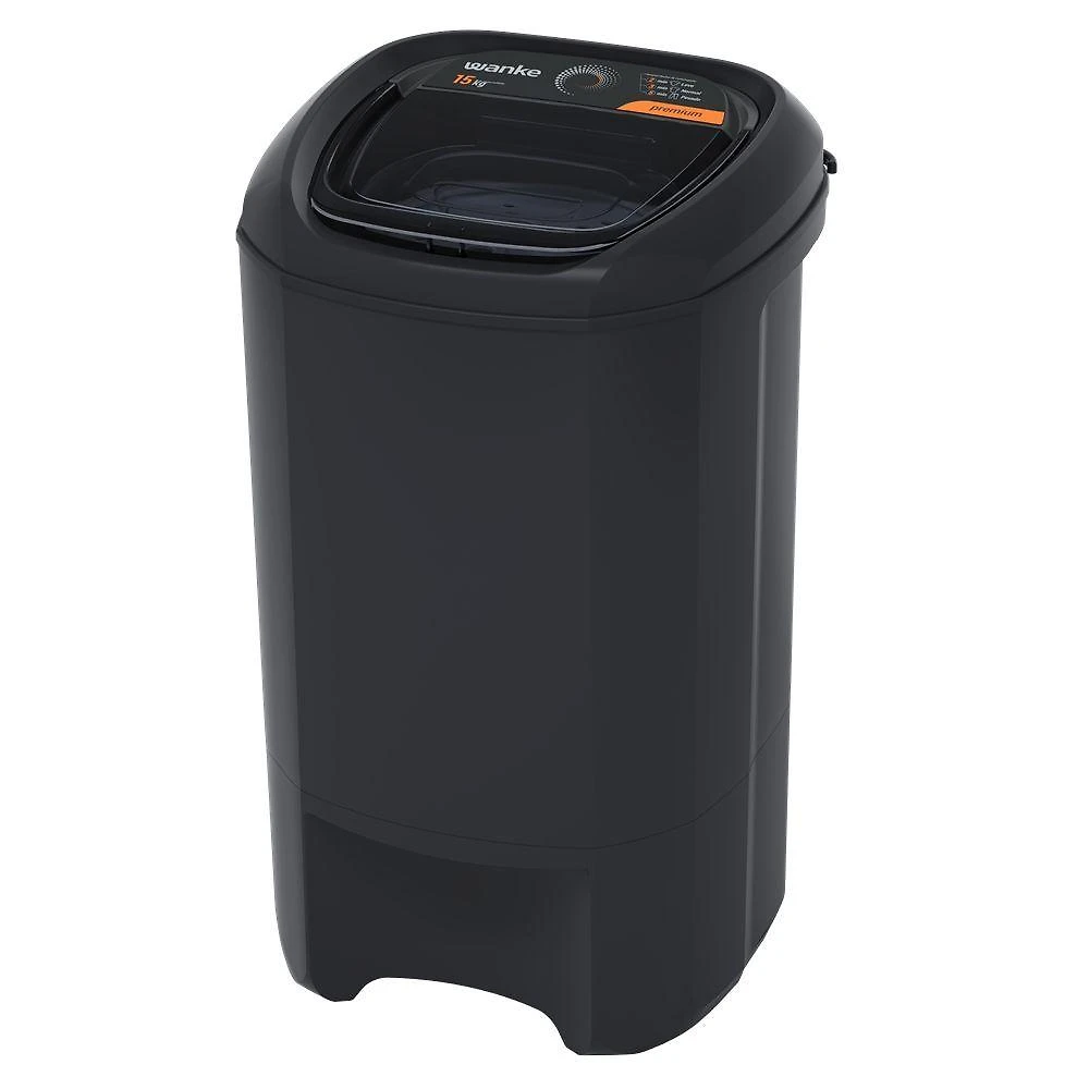 Centrífuga De Roupas Premium 15Kg Preta Wanke 220V