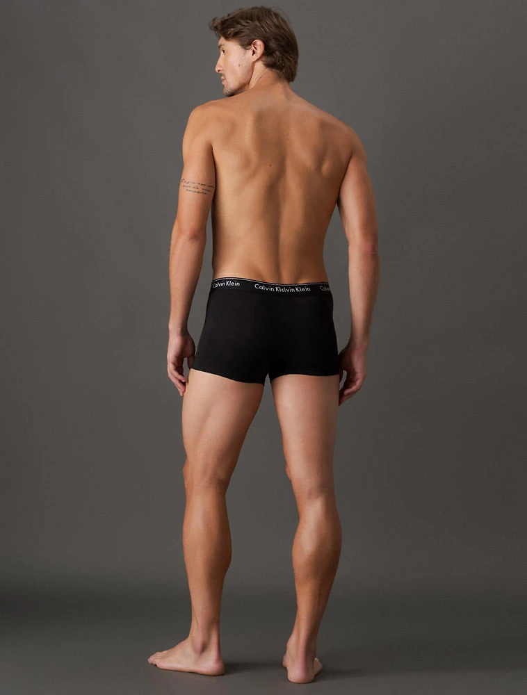Miniatura Kit 2 Cuecas Trunk Modern Cotton Calvin Klein Underwear - Preto Com Cinza Claro Kit 2 Cuecas Trunk Modern Cotton Calvin Klein Underwear Preto Com Cinza Claro g