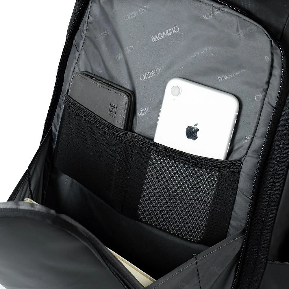 Mochila Masculina Executiva Notebook Advanced Grande Preta Preto - G
