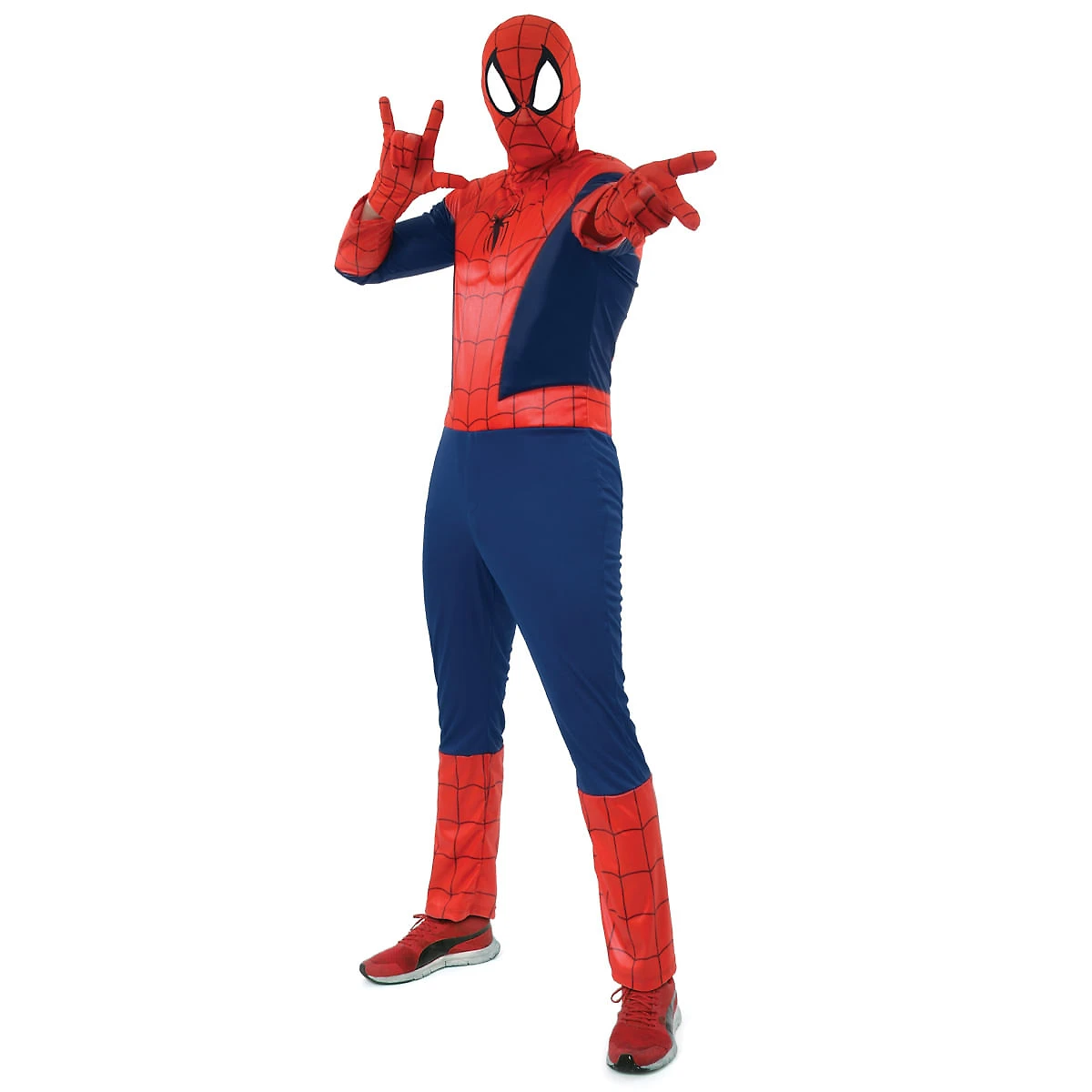 Miniatura Fantasia Homem Aranha com Peitoral Adulto - Marvel - Spider Man G