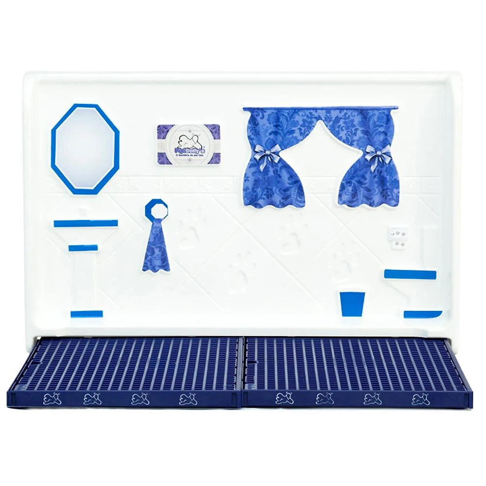 Kit Pipidollys Sanitário Luxo Azul para Cães Fêmeas - Tam. Único