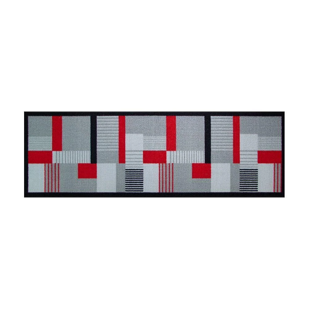 Passadeira De Cozinha Geometrico 140x44cm - Uzoo Passadeira Cozinha 140x44cm Geometrico 23ko